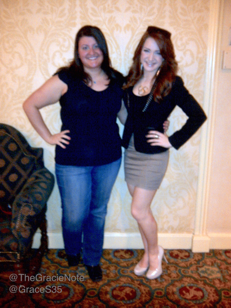 Grace Stanisci music writer with Canadian singer Victoria Duffield in Toronto Grace Stanisci and Victoria Duffield